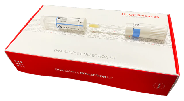 Genetic hair-loss testing cheek-swab kit used at MD Hair Labs